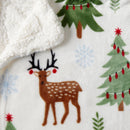Sherpa Throw Blanket - Eve Collection by Great Bay Home
