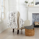 Sherpa Throw Blanket - Eve Collection by Great Bay Home
