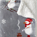 Sherpa Throw Blanket - Eve Collection by Great Bay Home