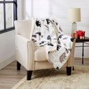Sherpa Throw Blanket - Hudson Collection by Great Bay Home
