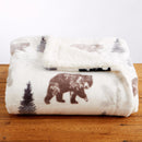 Sherpa Throw Blanket - Hudson Collection by Great Bay Home