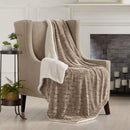 Velvet Plush Sherpa Luxury Bed Blanket - Cielo Collection by Great Bay Home