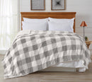 Velvet Plush Sherpa Luxury Bed Blanket - Cielo Collection by Great Bay Home