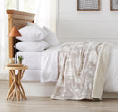 Velvet Plush Sherpa Luxury Bed Blanket - Cielo Collection by Great Bay Home