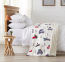 Velvet Plush Sherpa Luxury Bed Blanket - Cielo Collection by Great Bay Home