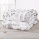 Velvet Throw Blanket - Pearl Collection by Great Bay Home