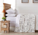 Velvet Throw Blanket - Pearl Collection by Great Bay Home