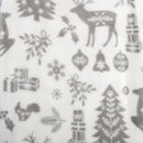 Velvet Throw Blanket - Pearl Collection by Great Bay Home