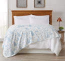 Velvet Throw Blanket - Pearl Collection by Great Bay Home