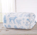 Velvet Throw Blanket - Pearl Collection by Great Bay Home