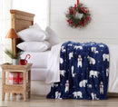 Velvet Throw Blanket - Pearl Collection by Great Bay Home