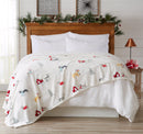 Velvet Throw Blanket - Pearl Collection by Great Bay Home
