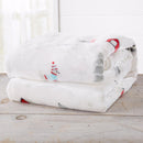 Velvet Throw Blanket - Pearl Collection by Great Bay Home