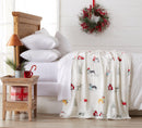 Velvet Throw Blanket - Pearl Collection by Great Bay Home