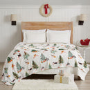 Velvet Throw Blanket - Pearl Collection by Great Bay Home