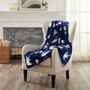 Velvet Throw Blanket - Pearl Collection by Great Bay Home
