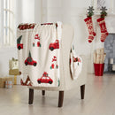 Holiday Sherpa Throw - Esmay Collection by Great Bay Home