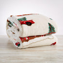 Holiday Sherpa Throw - Esmay Collection by Great Bay Home