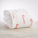 Holiday Sherpa Throw - Esmay Collection by Great Bay Home