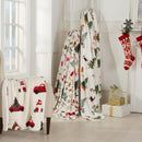 Holiday Sherpa Throw - Esmay Collection by Great Bay Home
