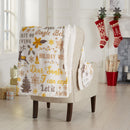 Holiday Sherpa Throw - Esmay Collection by Great Bay Home