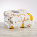 Holiday Sherpa Throw - Esmay Collection by Great Bay Home
