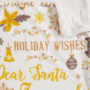 Holiday Sherpa Throw - Esmay Collection by Great Bay Home