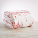 Holiday Sherpa Throw - Esmay Collection by Great Bay Home