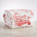 Holiday Sherpa Throw - Esmay Collection by Great Bay Home