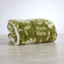 Holiday Sherpa Throw - Esmay Collection by Great Bay Home