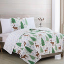 Holiday Quilt - Holly Collection by Great Bay Home