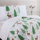Holiday Quilt - Holly Collection by Great Bay Home
