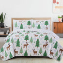 Holiday Quilt - Holly Collection by Great Bay Home