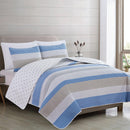 Striped Quilt Set - Bryce Collection by Great Bay Home