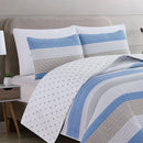 Striped Quilt Set - Bryce Collection by Great Bay Home