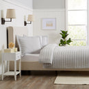 Solid Striped Quilt - Virginia Collection by Great Bay Home
