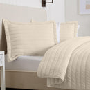 Solid Striped Quilt - Virginia Collection by Great Bay Home