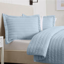 Solid Striped Quilt - Virginia Collection by Great Bay Home