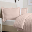Solid Striped Quilt - Virginia Collection by Great Bay Home
