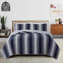 Everette Collection Ombre Striped Quilt Set by Great Bay Home