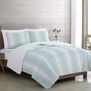 Everette Collection Ombre Striped Quilt Set by Great Bay Home