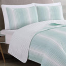Everette Collection Ombre Striped Quilt Set by Great Bay Home