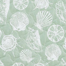 Green Seashell Quilt - Emerald Bay by Great Bay Home