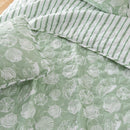 Green Seashell Quilt - Emerald Bay by Great Bay Home