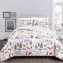 Holiday Quilt Set - Carol Collection by Great Bay Home