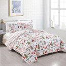 Holiday Quilt Set - Carol Collection by Great Bay Home