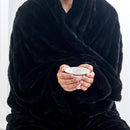 Ruched Faux Fur Throw Blanket - Alondra Collection by Great Bay Home