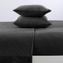 Flannel Jersey Sheet - Cozy Flex Collection by Great Bay Home