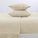 Flannel Jersey Sheet - Cozy Flex Collection by Great Bay Home