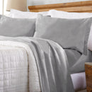 Solid Fleece Sheet - Christina Collection by Great Bay Home